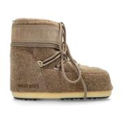 Moon Boot Snö stövlar MB Icon LOW Felt Beige, Herr