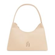 Furla Diamante Liten axelväska Beige, Dam