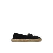 Kenzo Espadrillos med logotyp Black, Dam