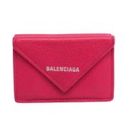 Balenciaga Vintage Pre-owned Laeder plnbcker Pink, Dam