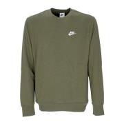 Nike Rouge Green/White Crewneck Sweatshirt Green, Herr