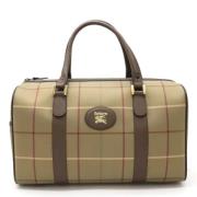 Burberry Vintage Pre-owned Canvas resvskor Beige, Dam