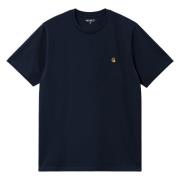 Carhartt Wip Guldlogga Chase Bomull T-shirt Blue, Herr