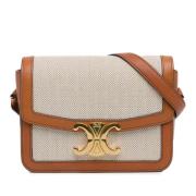 Celine Vintage Pre-owned Canvas celine-vskor Beige, Dam