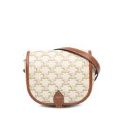 Celine Vintage Pre-owned Tyg celine-vskor White, Dam