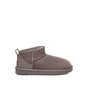 UGG Grå Classic Ultra Mini Stövlar Gray, Dam