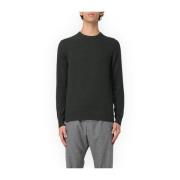 Woolrich Lambswool Crewneck Tröja Gray, Herr