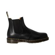 Dr. Martens Svarta Polyesterstövlar Vår/Sommarkollektion Black, Herr