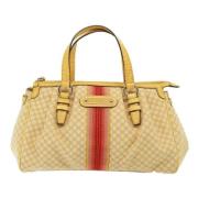 Celine Vintage Pre-owned Canvas celine-vskor Yellow, Dam