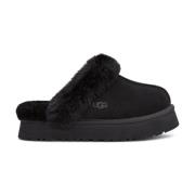 UGG Svarta Sandaler med Retrostil Black, Dam