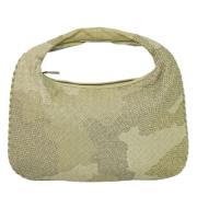 Bottega Veneta Vintage Pre-owned Laeder handvskor Beige, Dam