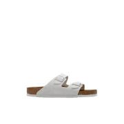 Birkenstock Arizona Slides Beige, Herr