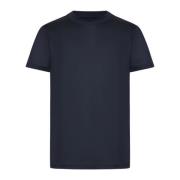 Low Brand Blå T-shirts och Polos Blue, Herr