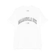 MM6 Maison Margiela Vit Crew Neck T-shirt White, Herr