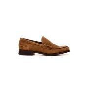 Tricker's Platta Moccasins James Mocka Fodrad Brown, Herr