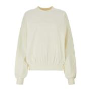 Alexander Wang Stretch Ivory Tröjbladning Beige, Dam