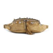 Valentino Garavani Beige Havana Waist Satchel Brown, Herr