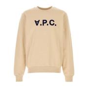 A.p.c. Beige Bomullströja Beige, Herr