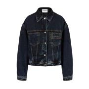 Iceberg Jeansjacka med quiltat innerfoder Blue, Dam