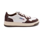 Autry Läder Lågtop Sneakers i Wb46 Brown, Herr