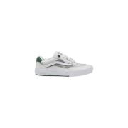 Vans Grön Mocka Sneaker White, Herr