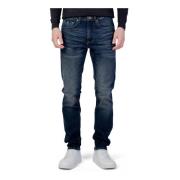 GAS Stiliga Slim-Fit Jeans Uppgradera Kollektion Blue, Herr