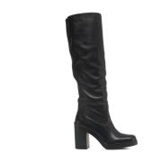 Stuart Weitzman Svarta Ankelboots Bethenny 80 Black, Dam