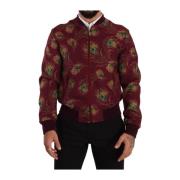 Dolce & Gabbana Bomber Jackets Multicolor, Herr