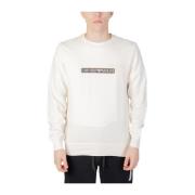 Emporio Armani Bomullsblandning Hoodie Höst/Vinter Kollektion Beige, H...