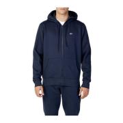 Tommy Jeans Bomull Fleece Hoodie Herr Kollektion Blue, Herr