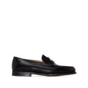 John Lobb Loafers Black, Herr