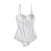 Dolce & Gabbana Vit Ett Stycke Bikini Strandkläder Kvinnor White, Dam