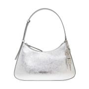 Givenchy Silver Axelväska Elegant och Funktionell Gray, Dam