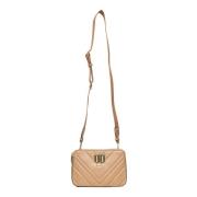 Dkny Vadderad Crossbody-väska med Delphine Design Beige, Dam