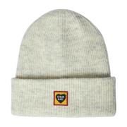 Human Made Logo Patch Beanie Hat Beige, Herr