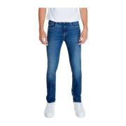 Calvin Klein Jeans Stretch Denim Jeans med Bomull Blue, Herr