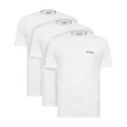 Guess Herr Logo T-shirt White, Herr