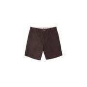 Obey Snickarshorts i Brun Brown, Herr