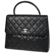 Chanel Vintage Pre-owned Laeder chanel-vskor Black, Dam