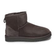 UGG Bruna Klassiska Mini Boots med Gummisula Gray, Dam