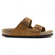 Birkenstock Klassisk Mockasandal med Mjuk Fotbädd Brown, Herr