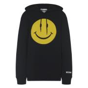 Moschino Stiliga Sweaters Kollektion Black, Dam