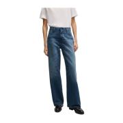 Hugo Boss Indigo denim palazzo jeans Blue, Dam