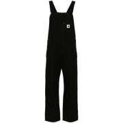 Carhartt Wip Straight Overall Jumpsuit Black, Dam