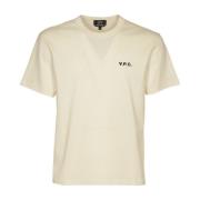 A.p.c. Boxy Petit VPC T-shirts och Polos White, Herr