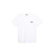 Golden Goose Stjärna Vanlig T-shirt Vit Logotyp White, Herr