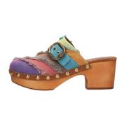 Kurt Geiger Färgglada Mayfair Träskor Multicolor, Dam