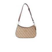 Guess Beige Polyeten Handväska Höst/Vinter Kollektion Beige, Dam