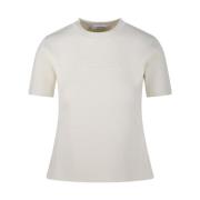 Max Mara Stilren Segale T-shirt White, Dam