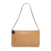 Stella McCartney Bärnsten Faux Läder Minimalistisk Clutch Yellow, Dam